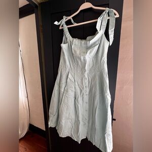 GalMeetsGlam Shoulder Bow Dress